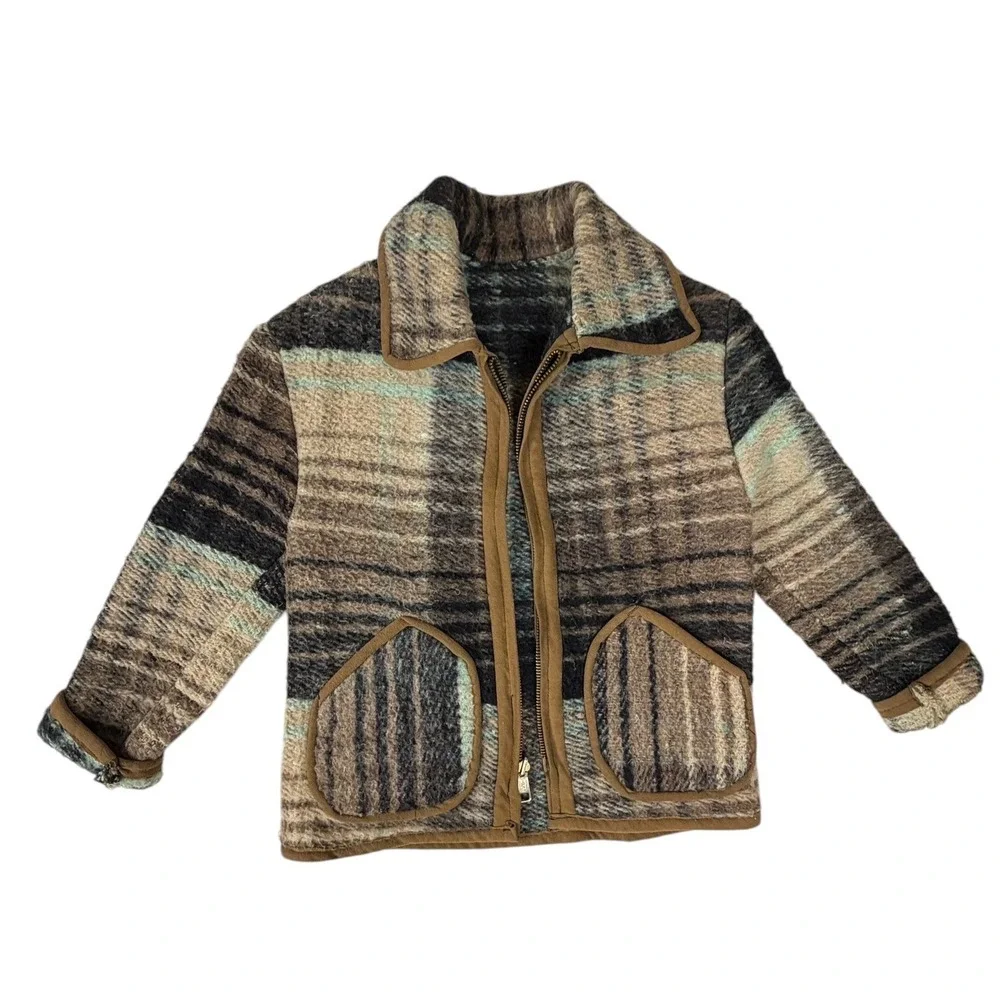 Blanket Artisan Jacket  Baby 12-18 Months‎ Brown Vintage